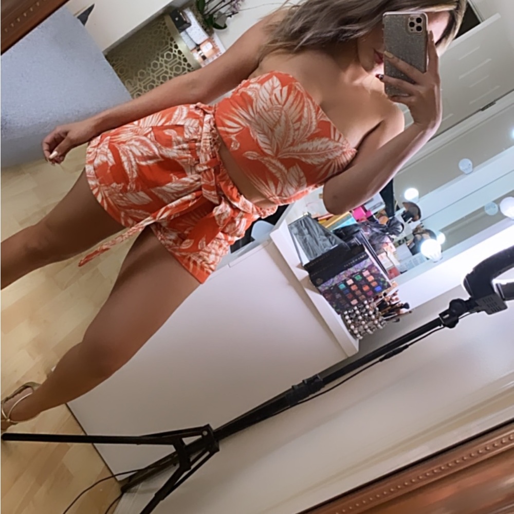 Two piece orange set